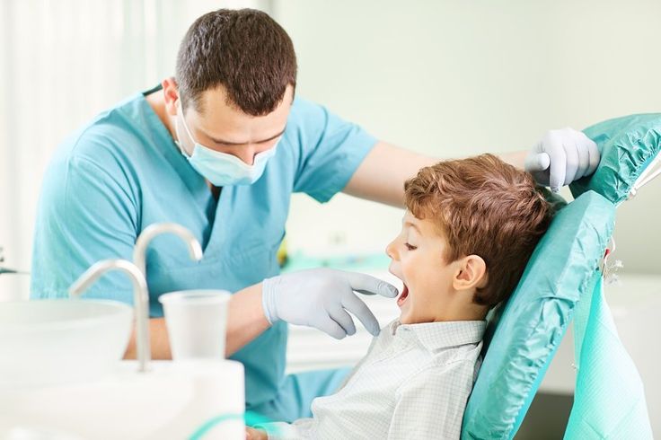 boy child and dentist are checking featuring dental, child, and kid